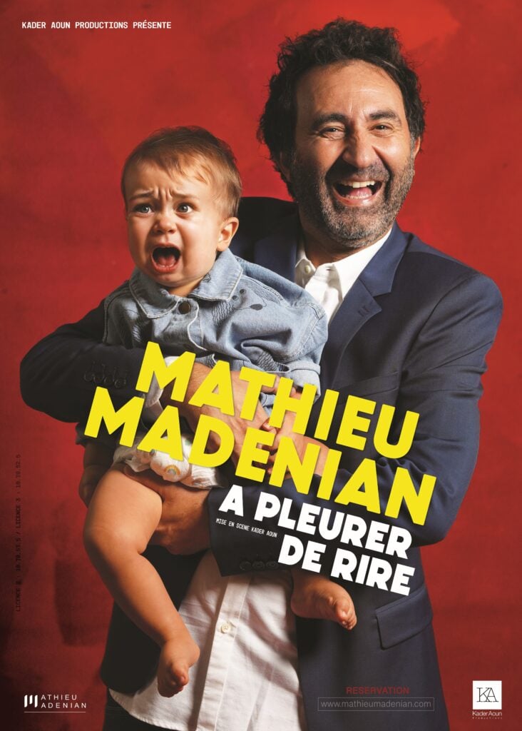 Affiche Mathieu Madenian en concert au Pin Galant