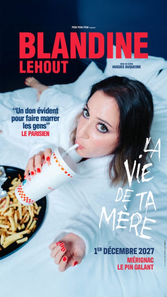 Affiche Blandine Lehout en concert au Pin Galant