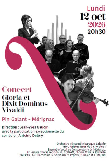 Concert Vivaldi, Gloria et Dixit Dominus