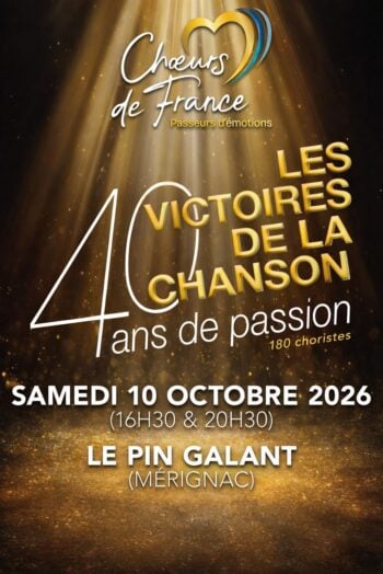 Les victoires de la chanson – 40 ans de passion
