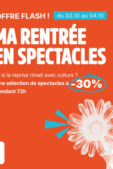 OFFRE FLASH : -30% pendant 72h !